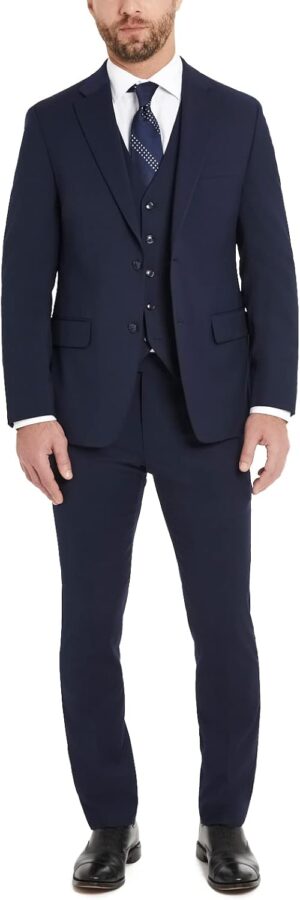 Tommy Hilfiger TH Flex Modern Fit Suit Separates Jacket, Navy, 40 Short