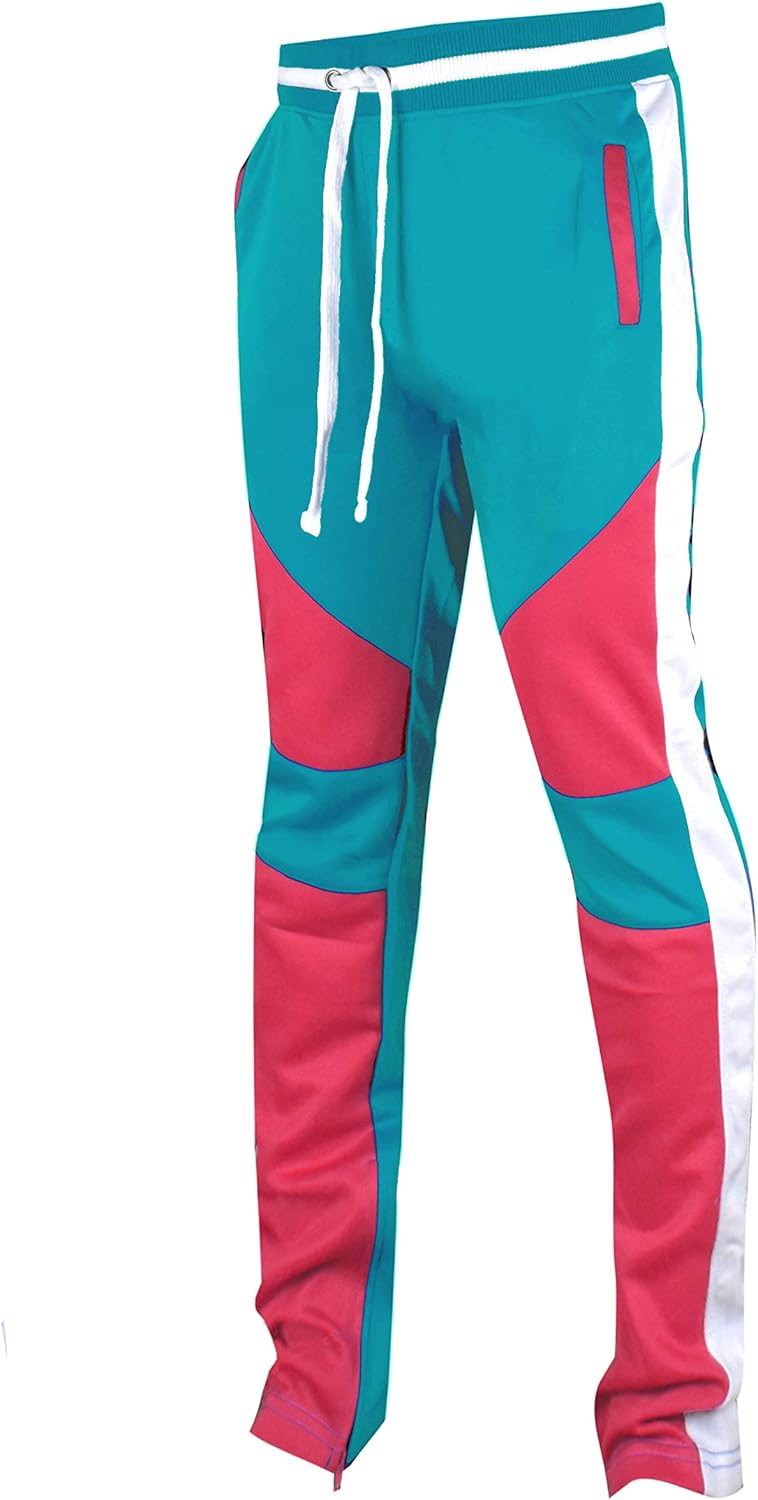 SCREENSHOT-Track Pants Fashion P41902 Mens Premium Straight Fit Athletic Fitness Fashion Urban Streetwear Bottoms