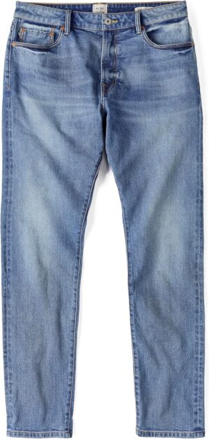 Huckberry Stretch Selvedge Denim Jeans for Men - 11.7 oz Mens Jeans with 1% Stretch, Copper Rivets- Year-Round Men Jeans