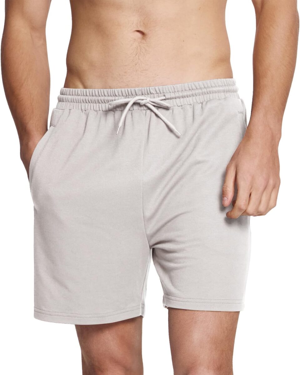 BAMBOO COOL Men's Athletic Shorts Dry Loose-Fit Running Workout Gym Shorts Breathable Lightweight Activewear with Pockets