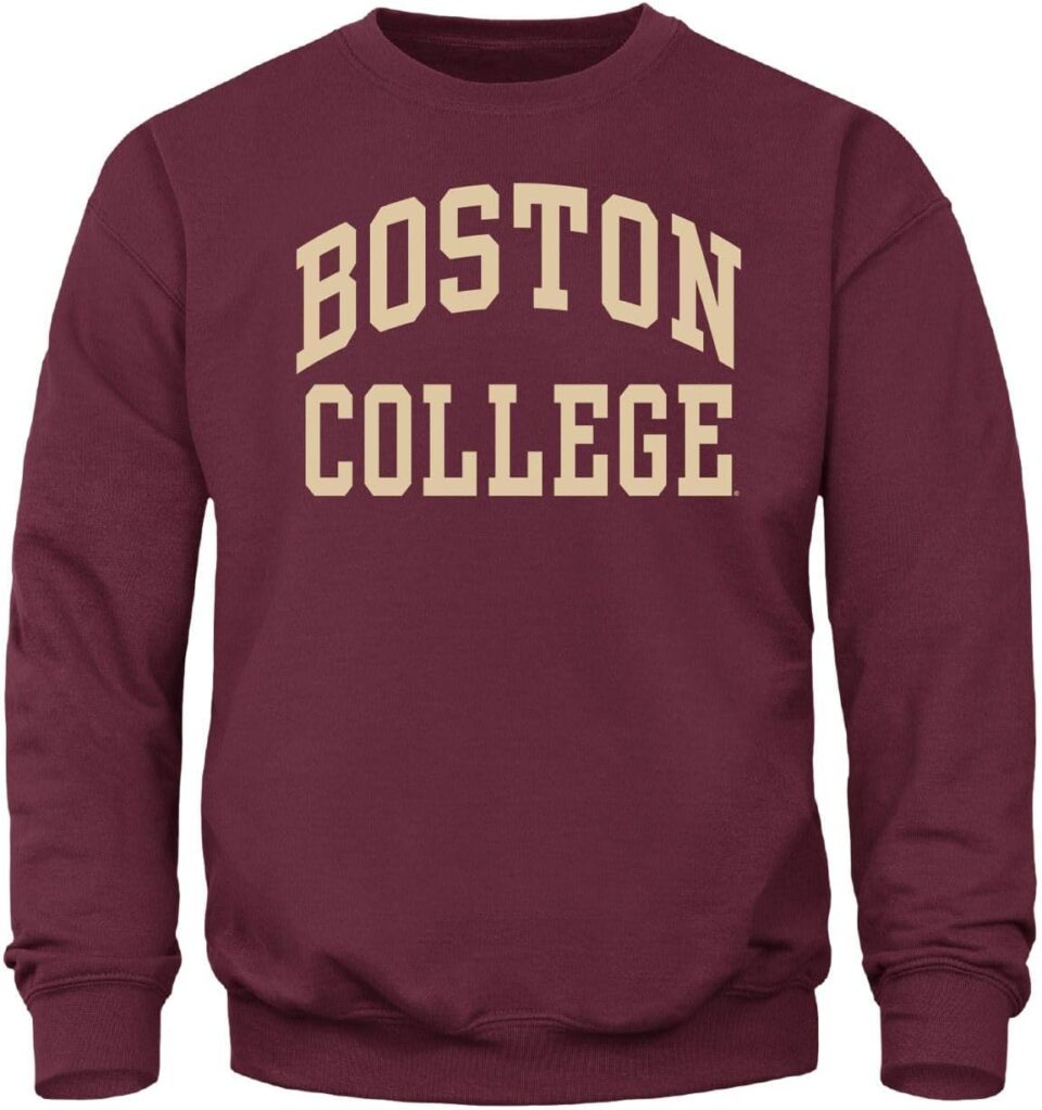Barnesmith Crewneck Sweatshirt for College, Classic Logo, Color, Adult Unisex