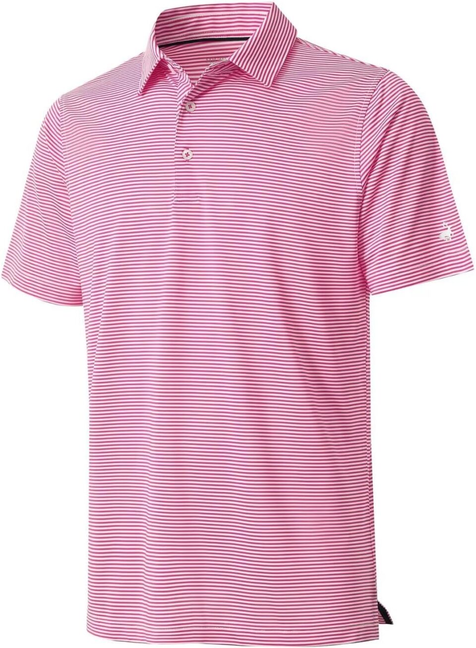 Golf Shirts for Boys Short Sleeve Moisture Wicking Dry Fit Performance Kids Youth Sport Striped Boys Polo Shirts