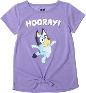 Bluey Girls T-Shirt Little Kid to Big Kid Sizes (4-14-16)