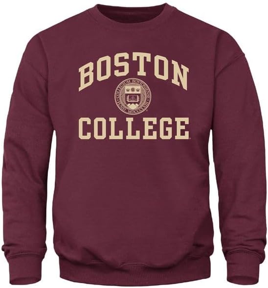 Barnesmith Crewneck Sweatshirt for College, Heritage Logo, Adult Unisex