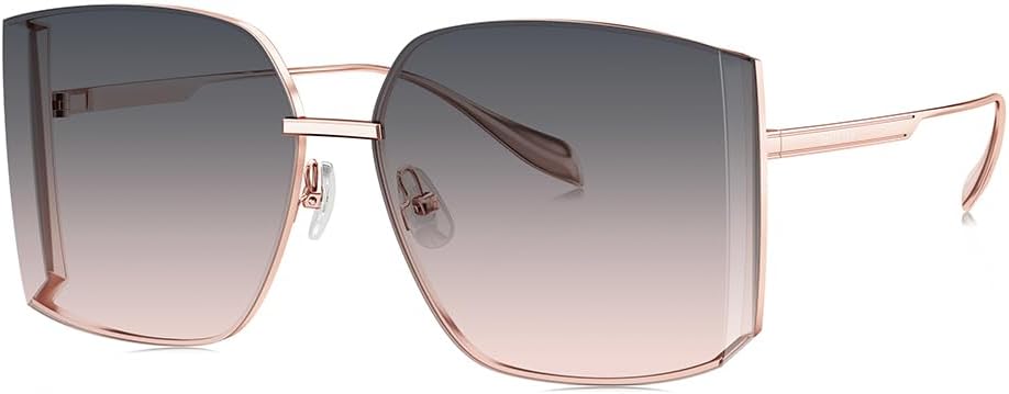 BOLON Women Cool Oversized Wrap-around Trendy Sunglasses, Exclusive Eyewear Brand of EssilorLuxottica