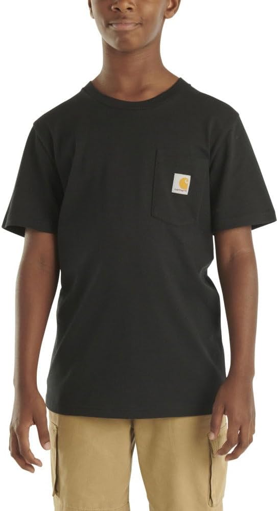 Carhartt Unisex Kid's Short Sleeve Pocket T Tee Shirt