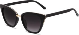 SOJOS Cat Eye Designer Sunglasses Fashion UV400 Protection Glasses SJ2052