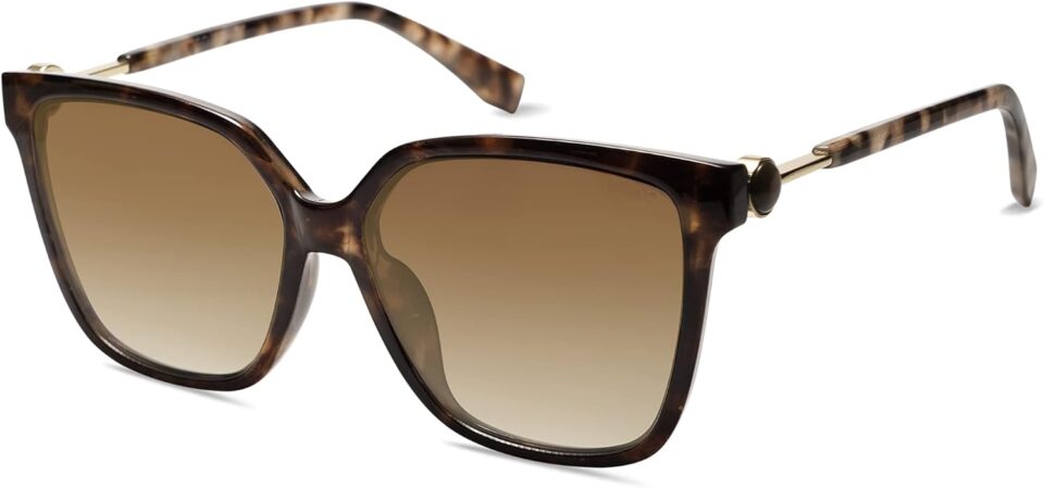 SOJOS Fashion Square Sunglasses for Women Trendy UV Protection Lens Womens Sunnies Sunglasses SJ2196