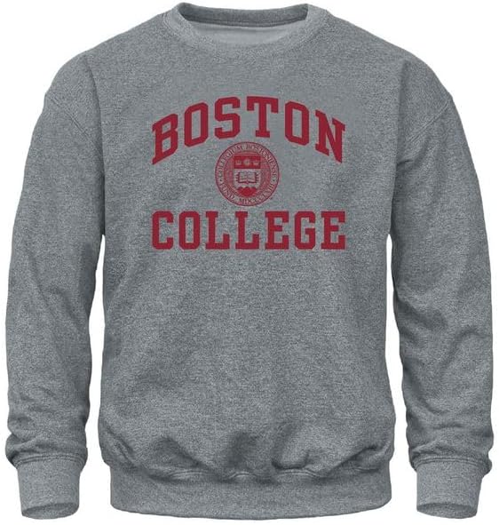 Barnesmith Crewneck Sweatshirt for College, Heritage Logo, Adult Unisex