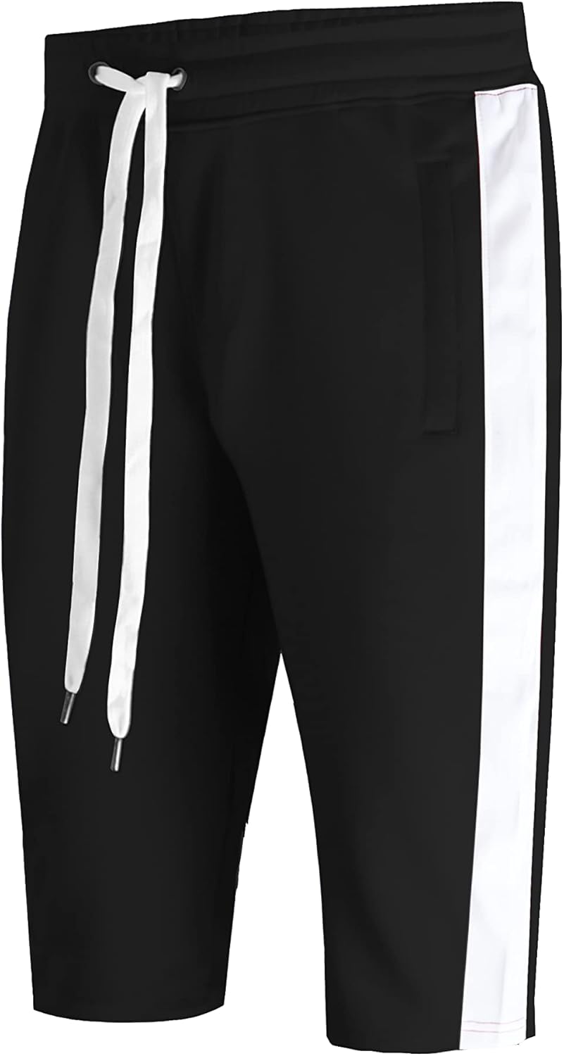 SCREENSHOT Men Athletic Sportswear Gym Fitness Active Workout Track Shorts
