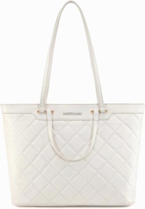 Montana West Quilted Tote Bag for Women Large Shoulder Bag Fashion Handbags with Top Zipper