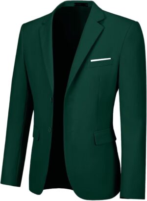 Men's Casual Suit Blazer Tux Separates Jacket Slim Fit 2 Button Lightweight Men Suits Sport Coats for Wedding Prom Party