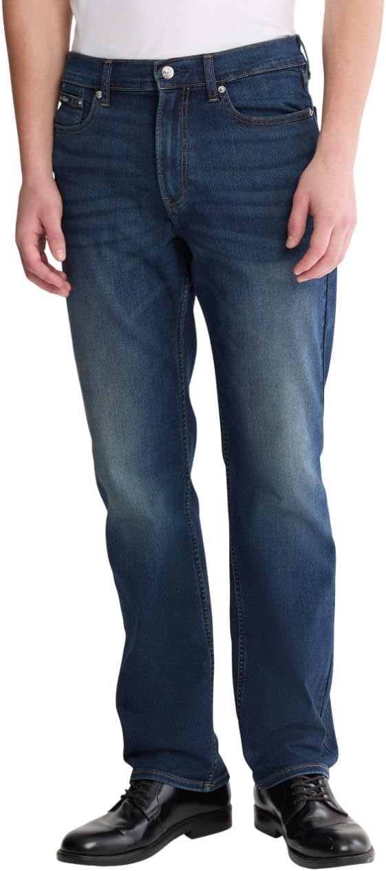 Calvin Klein Men's Straight High Stretch Jeans