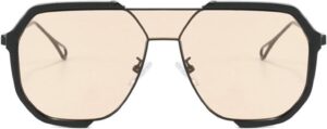 willochra Fashion Oversized Square Women Sunglasses Vintage Punk Men Outdoor Eyewear Shades UV400