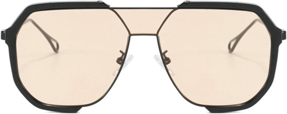 willochra Fashion Oversized Square Women Sunglasses Vintage Punk Men Outdoor Eyewear Shades UV400