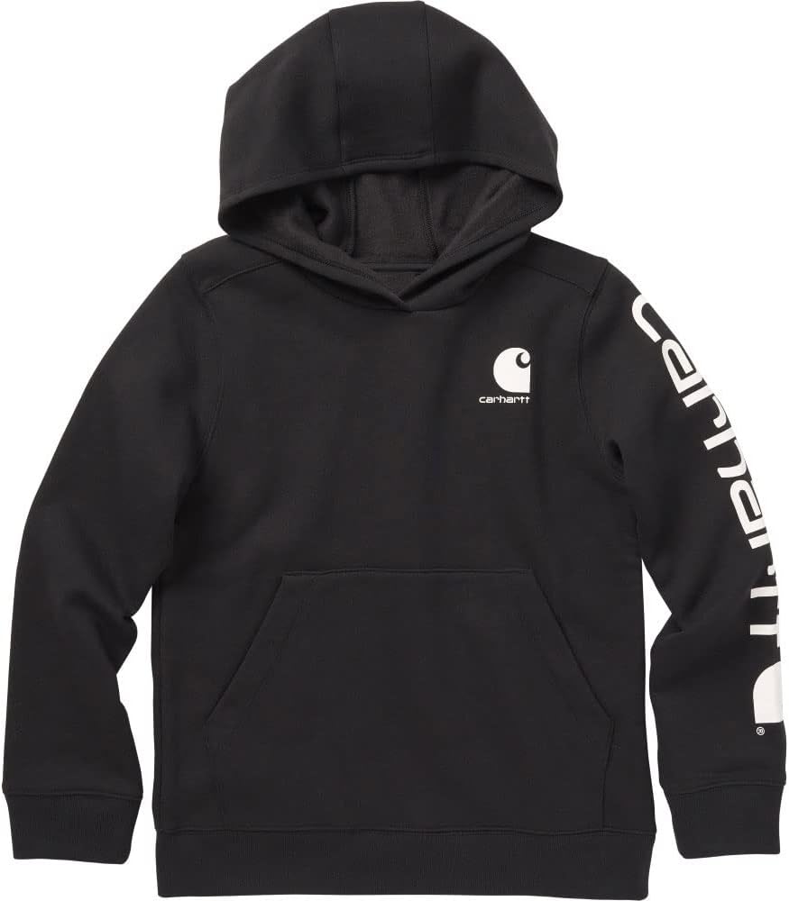 Carhartt Boys' Long Sleeve Hooded Sweatshirt