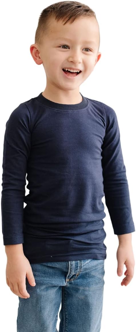 Long Sleeve Compression Tee - Gentle & Calming Compression Shirt for Kids & Adults - Stretchy Sensory Shirt