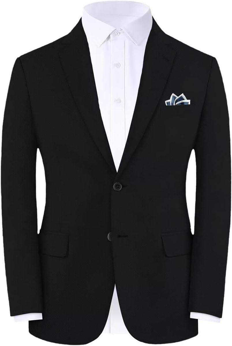 Linen Blazer for Men Separated Summer for Wedding Lightweight Sport Coat Casual Two Button Solid Fashion