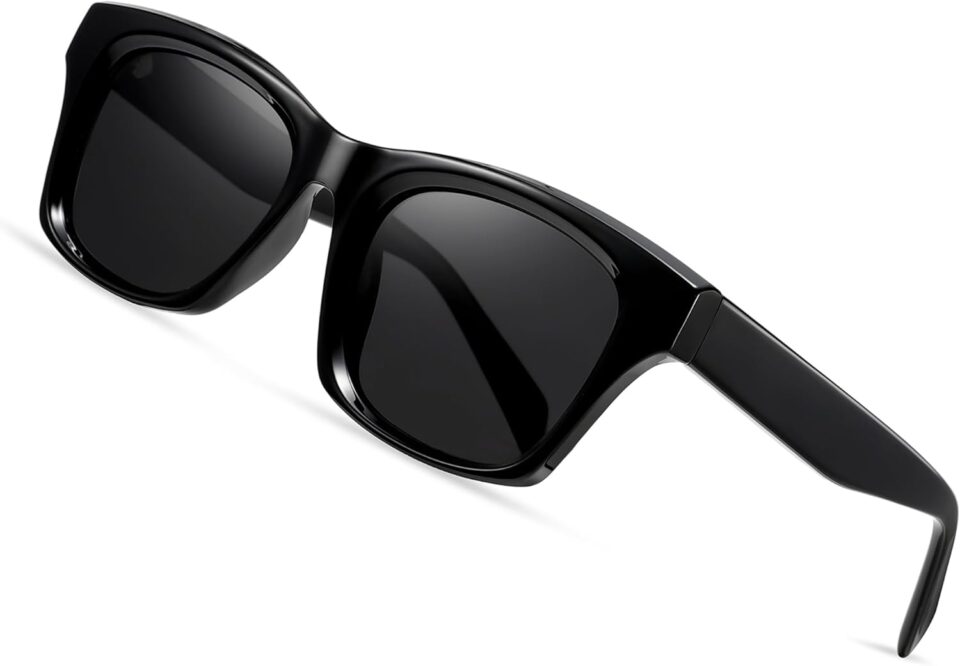 Joopin Acetate Womens Sunglasses Polarized Square Sun Glasses UV Protection Ladies Shades Retro Chunky Sunnies