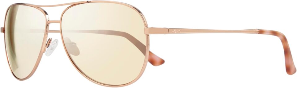Revo Sunglasses Relay Petite: Women's Polarized Lens with Small Metal Aviator Frame