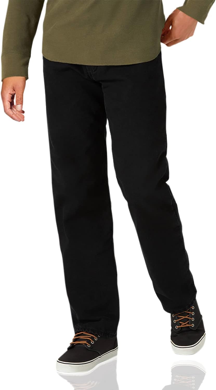 Wrangler Authentics Men's Fleece Lined Five Pocket Jean