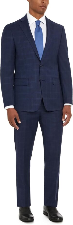 Calvin Klein Slim Fit Performance Wool Stylish & Comfortable Formal Suit for Men