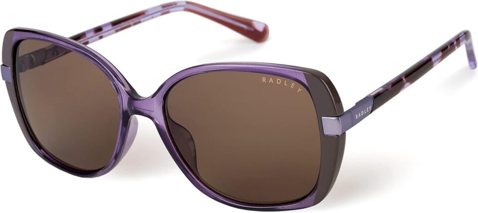 RADLEY London MORWENNA Women's Oversized Butterfly 70's Sunglasses, 57 mm