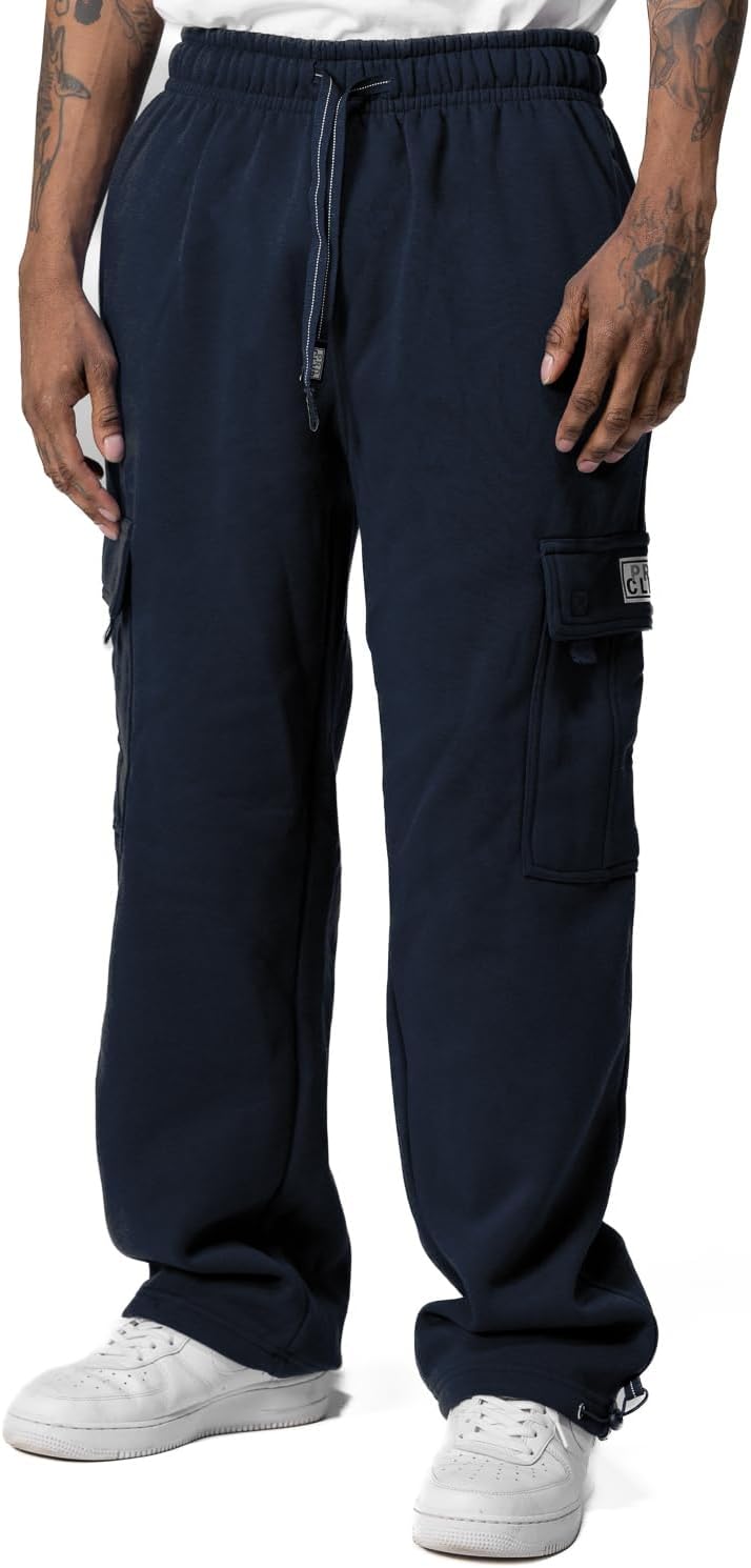 Pro Club Men's Heavyweight Fleece Cargo Pants