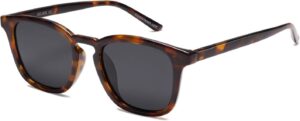 SOJOS Polarized Sunglasses for Women Men Classic Large Vintage Style Shades