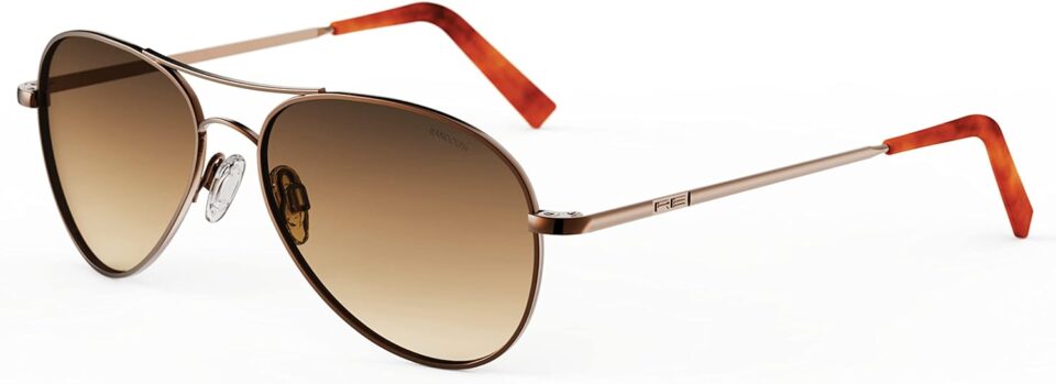Randolph USA | Amelia Aviator Authentic Sunglasses for Women Non-Polarized 100% UV