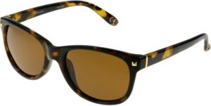 Foster Grant Sutton Polarized Sunglasses For Women, Brown Tortoise Shell Sunglasses