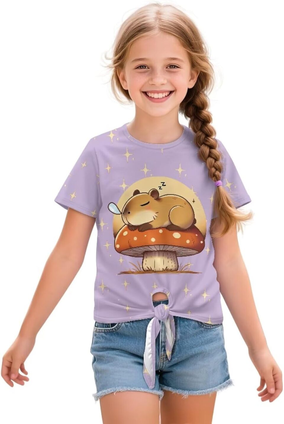 Kids Clothes Girls 5-12 Years Cute Crop Tops for Girls