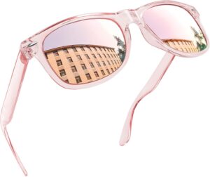 Joopin Square Sunglasses Polarized UV Protection Trendy Designer Sun Glasses Men Women