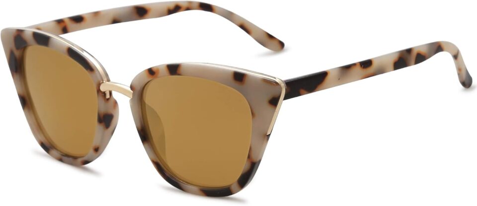SOJOS Cat Eye Designer Sunglasses Fashion UV400 Protection Glasses SJ2052