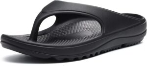 shevalues Orthopedic Sandals for Women Arch Support Recovery Flip Flops Pillow Soft Summer Beach Shoes