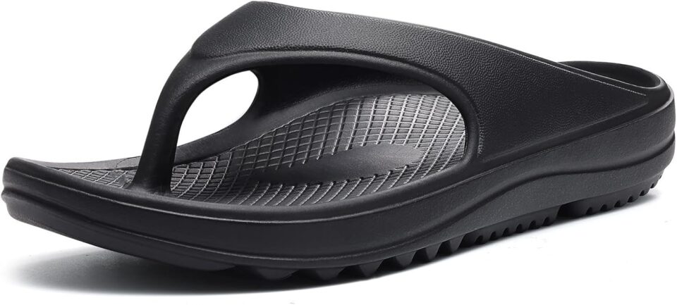 shevalues Orthopedic Sandals for Women Arch Support Recovery Flip Flops Pillow Soft Summer Beach Shoes