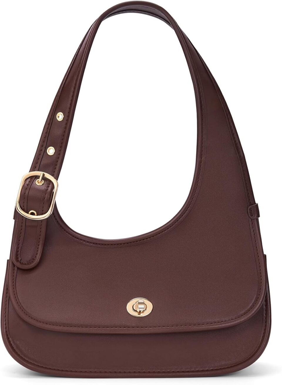 JQWSVE Shoulder Bags for Women Purses and Handbags Trendy Cute Hobo Tote Handbag Vegan Leather Crescent Clutch Underarm Bag