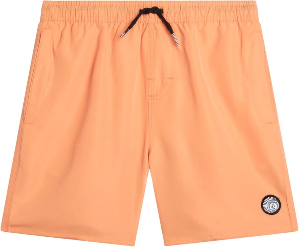 Volcom Boys Swim Trunks - UPF 50+ Quick Dry Board Shorts with Drawstring Waist - Bathing Suit Swimsuit for Boys (Size: 8-16)