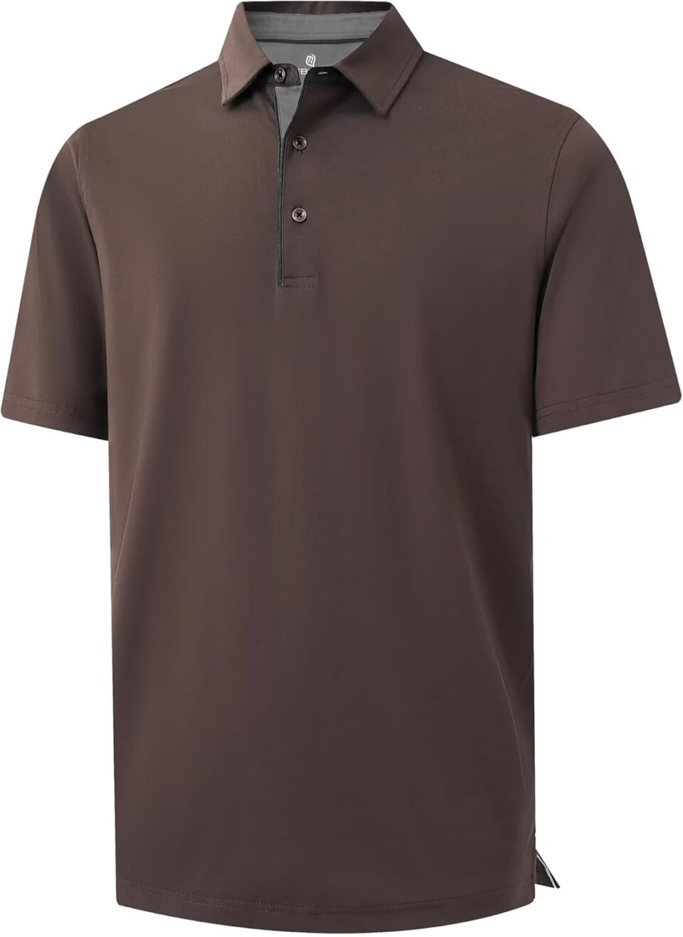Men's Business Long and Short Sleeve Polo Shirts Mercerized Cotton Blend Casual Stylish Collared Shirts