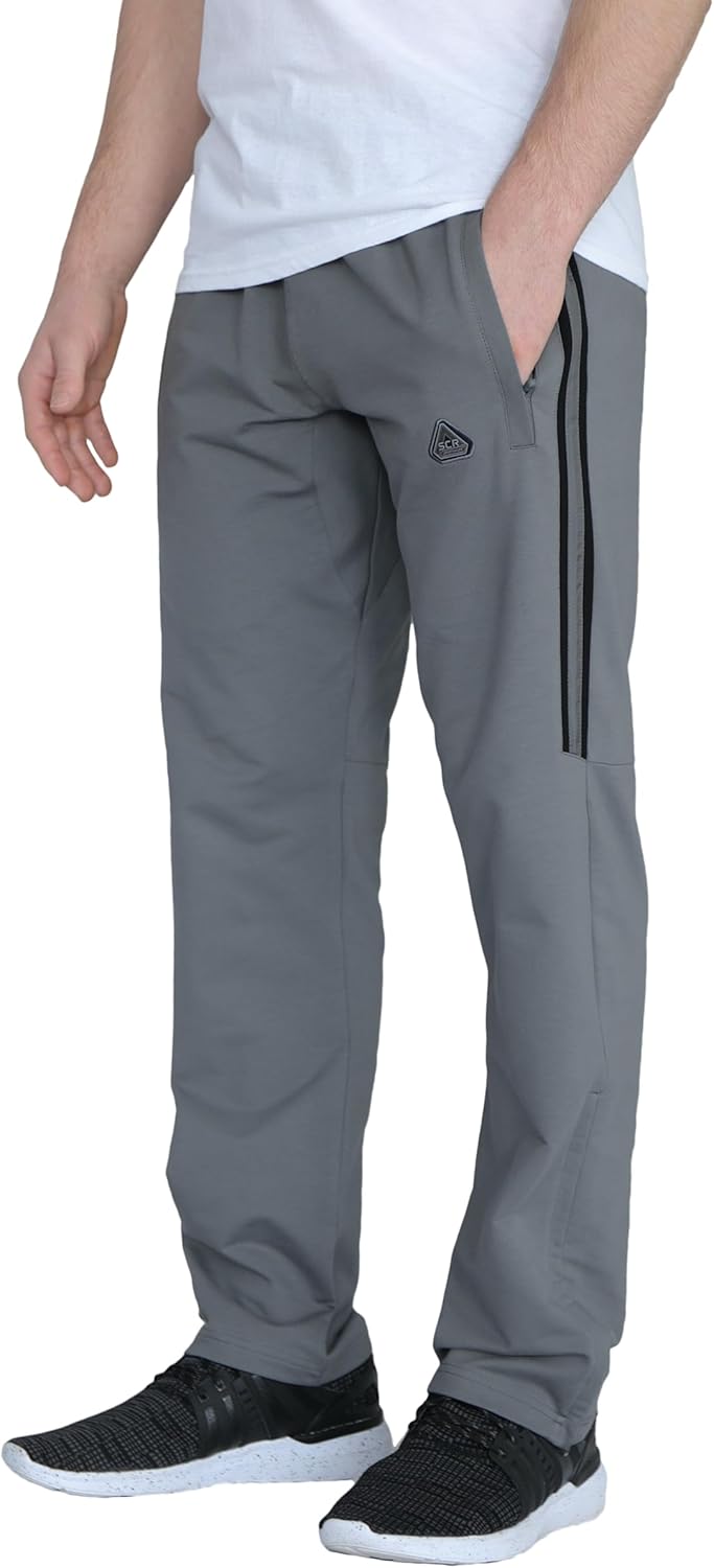 SCR Mens Sweatpants - Tall, Short Men's Athletic Sweat Pants - 30, 32, 34, 36, 38 Inseam