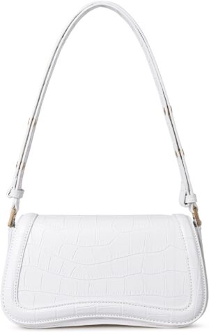 CLUCI Small Shoulder Bags,Purses for Women Vegan Leather Crossbody Handbag Clutch Hobo Purse
