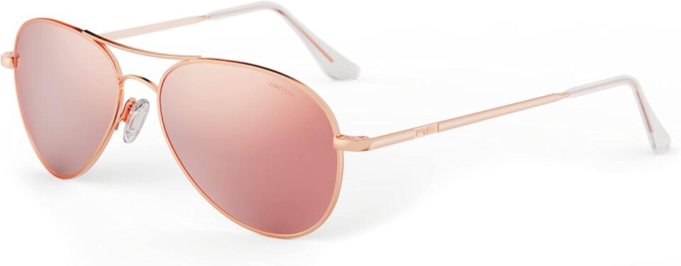 Randolph USA | Amelia Aviator Authentic Sunglasses for Women Non-Polarized 100% UV