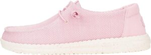 HEYDUDE Wendy Stretch Sox, Women’s Shoes, Women’s Slip-on Loafers, Comfortable & Light-Weight