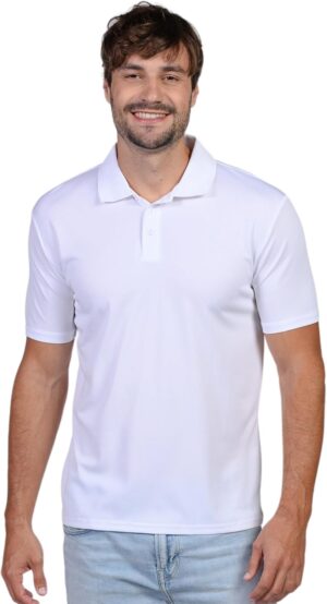 INGEAR Men's Polo Shirt Quick Dry Athletic Golf Tennis Performance Short Sleeve - Casual Office Uniform Wear – Activewear