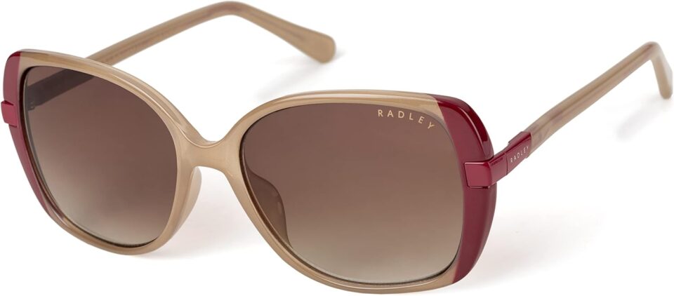 RADLEY London MORWENNA Women's Oversized Butterfly 70's Sunglasses, 57 mm