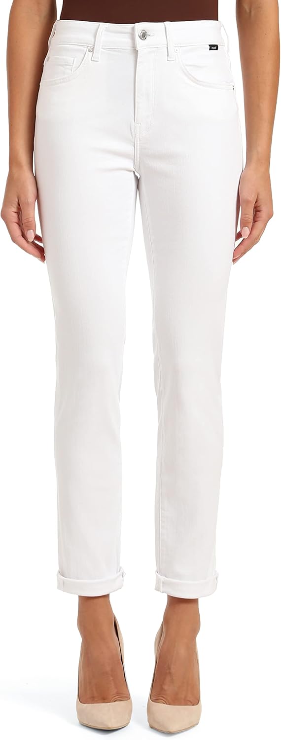 Mavi Women's Kathleen High Rise Slim Boyfriend Jeans