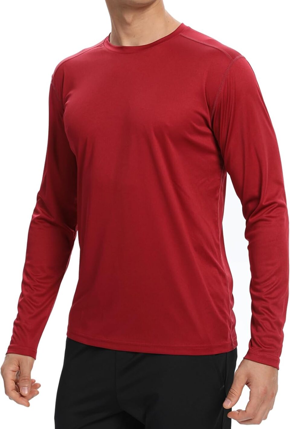 1/3 /6 Pack Men’s Long Sleeve T Shirts,Running Sun Protection UPF 50+ Shirts Quick-Dry Lightweight Workout T-Shirts