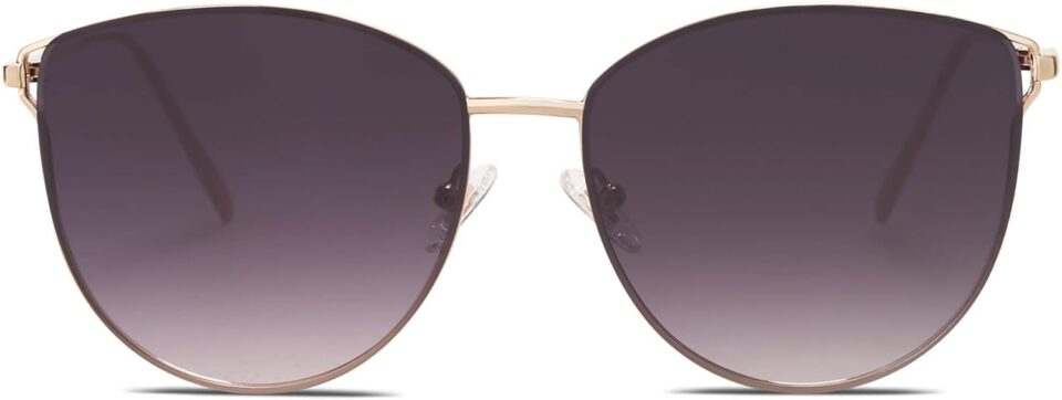 SOJOS Mirrored Flat Lens Fashion Sunglasses for Women SJ1085