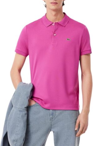 Lacoste Men's Ultra Soft Cotton Pima Jersey Polo Shirt