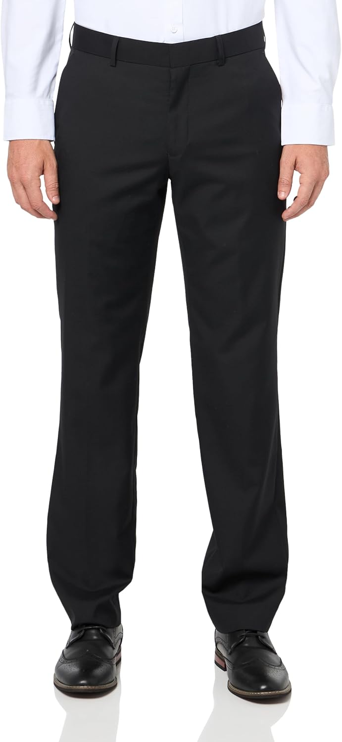 Robert Kent Men's Wool Blend Skinny Slim Suit Separate Pants